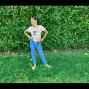 Really cute outfit Zara bodysuit and H&M jeans!